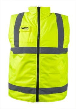 Dvostranski odsevni rumeni delovni jopič velikosti XL - T N81-520-XL