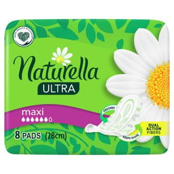 Procter & Gamble Naturella Ultra Maxi higienski vložki s krilci, 8 kosov.