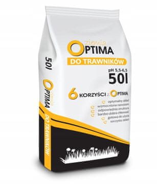 BioVita Optima travna zemlja, obogatena z gnojilom 50 l