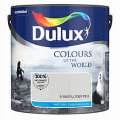 Dulux Colors of the World lateks stenska barva Snow Sled mat 2,5 l