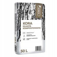 Sobex Kompostirano iglavčevo lubje za vrtno uporabo 0-15 mm 50 l