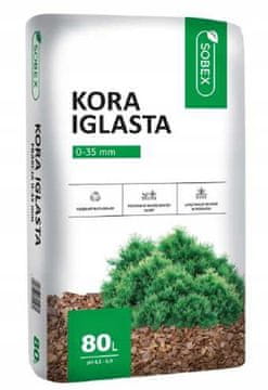 Sobex Mleto okrasno vrtno iglavčevo lubje 0-35 mm 80L