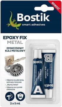 Bostik Fix Metal epoksi lepilo za kovino 5 ml 2 kosa