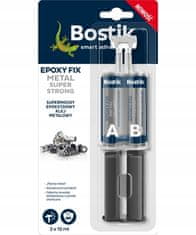 Bostik Fix Metal Super Strong epoksidno lepilo za kovino 2x12ml