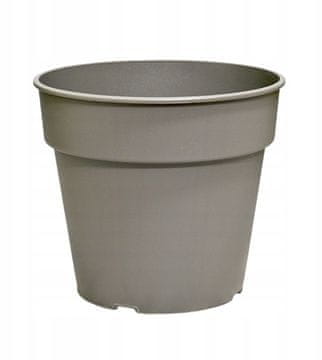 Prosperplast Plastični lonček za gojenje sadik, kamnito siv, 14,5 cm, Planti