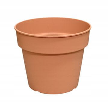 Prosperplast Plastični lonček za gojenje sadik, terakotna opeka, 19,5 cm Planti