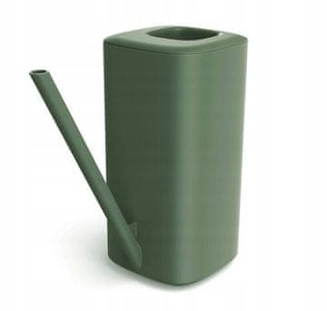 Prosperplast Plastična zalivalka za zalivanje rož, univerzalna, zelena, 1,6 l, Tubi