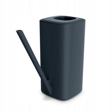 Prosperplast Plastična zalivalka za zalivanje rož, univerzalna, antracitna, 1,6 l, Tubi