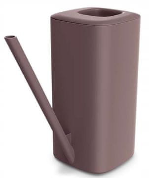 Prosperplast Plastična zalivalka za zalivanje rož, univerzalna, rjava, 1,6 l, Tubi