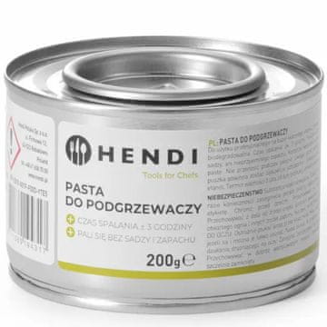 Hendi PASTA ZA GRELNIK HRANE, PLOČEVINKA ETANOLA 48X200G EQUIPMENT