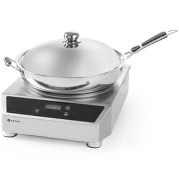 Hendi Indukcijski wok 3500 W z indukcijsko ponevjo Profi Line – Hendi 239681
