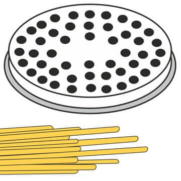 Hendi Nastavek za cedilo za testenine bigoli, debele niti, 22 lukenj, premer 3 mm, mpf 2,5/4 - 229347