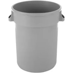, okrogel, stoječ, zabojnik za odpadke, premer 50 cm, 80 l - Hendi 691403