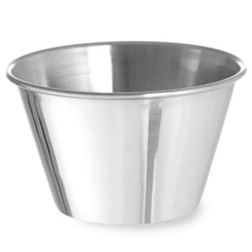 Hendi Posoda Ramekin, posoda iz nerjavečega jekla za omake in pomake, premer 85 mm, 12 kosov, 175 ml - 400043