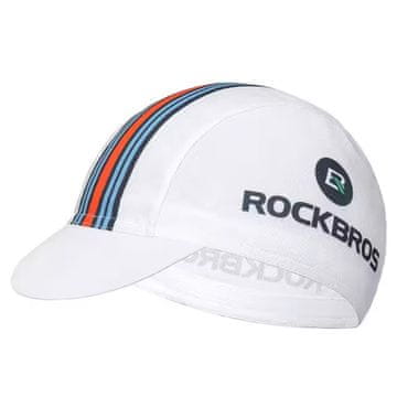 ROCKBROS Kolesarska kapa z ščitnikom, obseg glave 56–61 cm – bela