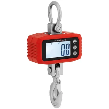 BE Viseča skladiščna tehtnica z LCD-jem 1000 kg / 100 g