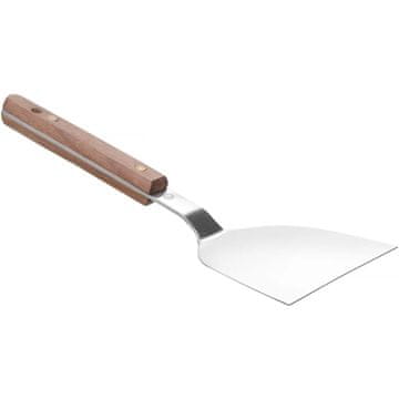 Hendi Lopatica za teppanyaki burgerje in jajca z lesenim ročajem, 240 x 105 mm