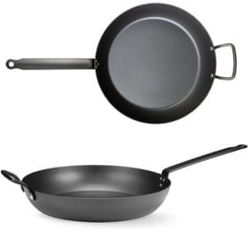 Hendi Ponev za vse vrste štedilnikov, iz ogljikovega jekla, premera 327 mm