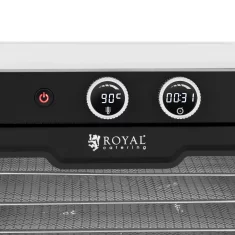 Royal Catering Dehidrator za sadje, gobe, zelišča, 8 rešetk, 800 W