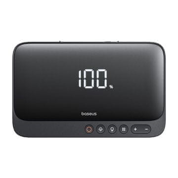 BASEUS 4v1 Jump Starter 600A s svetilko, 6000mAh power bank, Super Energy kompresor - črn
