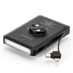 ROCKBROS 2v1 sprednja kolesarska luč 150lm za pult s 5000mAh powerbank IPX6 - črna
