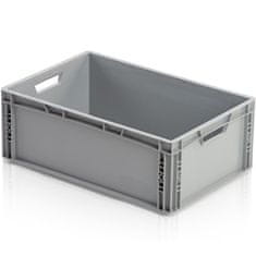 PP škatla za shranjevanje in transport 1/4 eur 600x400x220 mm