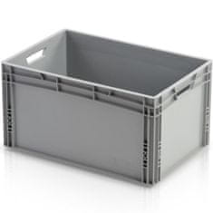 PP škatla za shranjevanje in transport 1/4 eur 600x400x320 mm