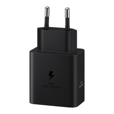 Samsung Samsungov omrežni polnilnik 45 W, 4,05 A, 1x USB-C + kabel – črn