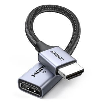 Ugreen HDMI PODALJŠEK KABEL 8K 60HZ KRATKI PODALJŠEK KABEL 15 CM