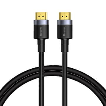 BASEUS HDMI 2.0 4K 60 Hz 3D 18 Gbps 1m kabel - črn