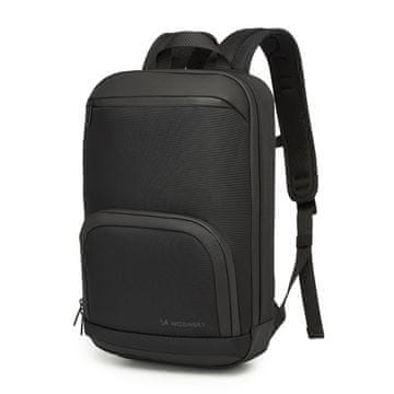 WOZINSKY Vrhunski nahrbtnik za prenosnik 15,6", vodoodporen, 42 x 11 x 30 cm - črn