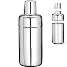 Bar Up BARMANSKI SHAKER ZA PIJAČE IN KOKTAJLE, 3-DELNI, JEKLO, 0,5 L
