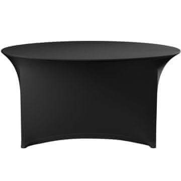 Hendi Prt za okroglo mizo za catering, premer 150 x 76 cm – črn