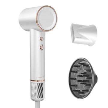 UWANT Sušilnik za lase z ionizacijo in difuzorjem H100 1500 W – bel