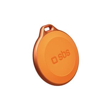 SBS Univerzalni sledilnik ključev za kovčke Track My Tag - oranžen