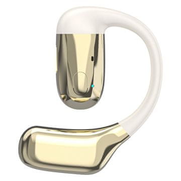 DUDAO Univerzalna ušesna slušalka za obe ušesi U4Pro Bluetooth – bež-zlata