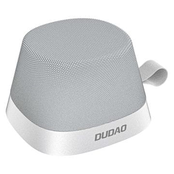 DUDAO Brezžični zvočnik Y20 Bluetooth z magnetnim pritrdilom – srebrn