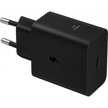 Samsung Samsungov omrežni polnilnik USB-C 60 W 3 A – črn