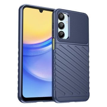 HURTEL Silikonski zaščitni etui za Samsung Galaxy A26 Thunder Case – modra barva