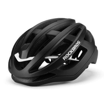 ROCKBROS HC-58BK-L Kolesarska zaščitna čelada 58-61 cm - črna in siva
