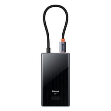 BASEUS Razdelilnik USB-C na 4x USB-A - siv