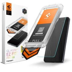 Spigen Kaljeno steklo za Samsung Galaxy S26 z aplikatorjem Glas.Tr Ez Fit Pro HD