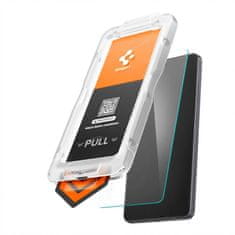Spigen Kaljeno steklo za Samsung Galaxy S26 z aplikatorjem Glas.Tr Ez Fit Pro HD