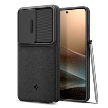 Spigen Ovitek za Samsung Galaxy S26 Ultra Optic Armor - črn