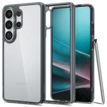 Spigen Ohišje za Samsung Galaxy S26 Ultra Ultra Hybrid – prosojno-črno