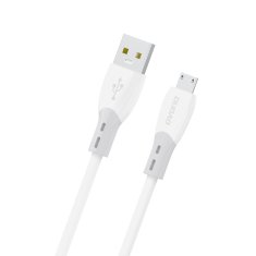 DUDAO Silikonski pleteni kabel USB-A - micro USB L25SM 3A 1m - bel