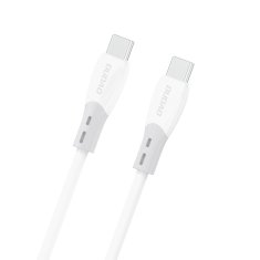 DUDAO Silikonski pleteni kabel USB-C L25SC 60W 1m - bel