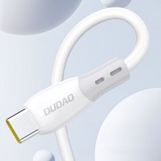 DUDAO Silikonski pleten USB-C kabel - iPhone Lightning L25SX 30W 2m - bel