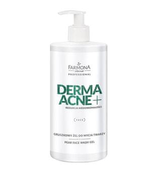 FARMONA FARMONA PROFESSIONAL DERMAACNE+ gel za čiščenje obraza z vonjem hruške 500 ml