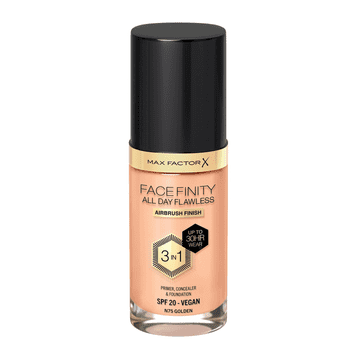 Max Factor Max Factor Facefinity 3v1 celodnevni brezhibni tekoči puder za obraz - N75 ZLATA 30 ml